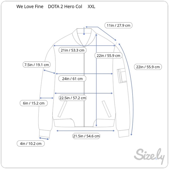 DOTA 2 Hero Collage Sketch Black Light Jacket Printed Graphic Plus Size XXL - Picture 14 of 15